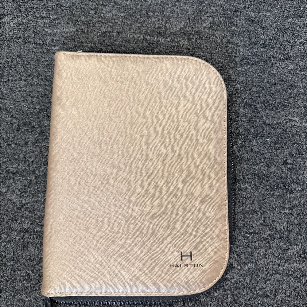 Halston Heritage Rose Gold Travel Jewelry Organizer